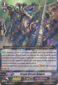 Steam Breath Dragon - G-BT01: Generation Stride - Cardfight Vanguard card