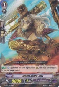 Steam Scara, Gigi - G-BT01: Generation Stride - Cardfight Vanguard card