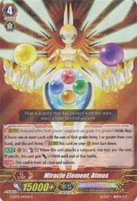 Miracle Element, Atmos - G-BT01: Generation Stride - Cardfight Vanguard card