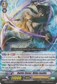 Battle Sister, Mille-feuille - G-BT01: Generation Stride - Cardfight Vanguard card