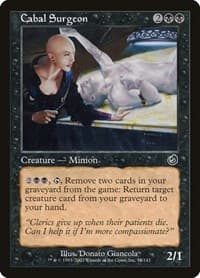 Cabal Surgeon - Torment - Magic: The Gathering card