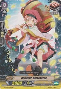 Windfall, Daikokuten - G-BT01: Generation Stride - Cardfight Vanguard card
