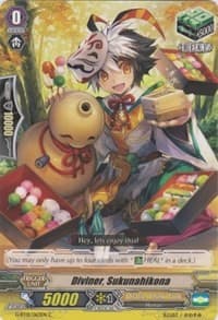 Diviner, Sukunahikona - G-BT01: Generation Stride - Cardfight Vanguard card