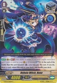 Nebula Witch, Nono - G-BT01: Generation Stride - Cardfight Vanguard card