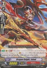 Dragon Knight, Jabad - G-BT01: Generation Stride - Cardfight Vanguard card