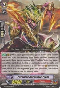 Perdition Berserker, Preta - G-BT01: Generation Stride - Cardfight Vanguard card