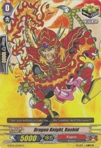 Dragon Knight, Rashid - G-BT01: Generation Stride - Cardfight Vanguard card