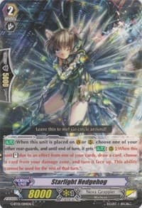 Starlight Hedgehog - G-BT01: Generation Stride - Cardfight Vanguard card