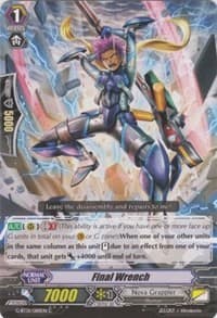 Final Wrench - G-BT01: Generation Stride - Cardfight Vanguard card