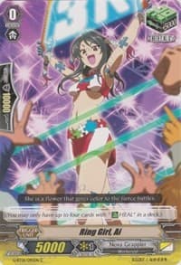 Ring Girl, Ai - G-BT01: Generation Stride - Cardfight Vanguard card