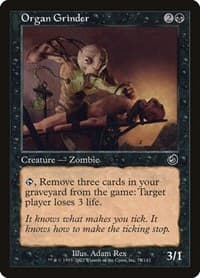 Organ Grinder - Torment - Magic: The Gathering card