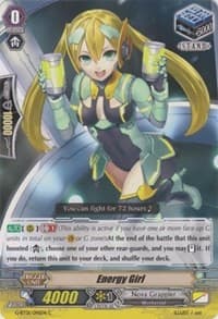 Energy Girl - G-BT01: Generation Stride - Cardfight Vanguard card