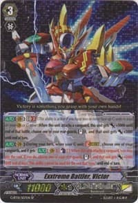 Exxtreme Battler, Victor (SP) - G-BT01: Generation Stride - Cardfight Vanguard card
