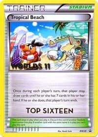 Tropical Beach - BW28 (Worlds 11) [Top 16] - Black and White Promos - Pokemon card