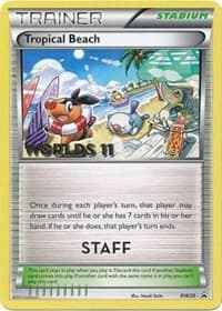 Tropical Beach - BW28 (Worlds 11) [Staff] - Black and White Promos - Pokemon card
