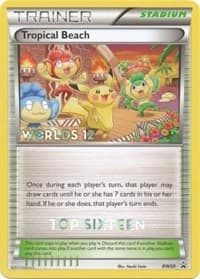 Tropical Beach - BW50 (Worlds 12) [Top 16] - Black and White Promos - Pokemon card