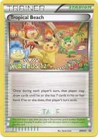 Tropical Beach - BW50 (Worlds 12) [Staff] - Black and White Promos - Pokemon card