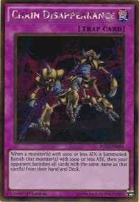 Chain Disappearance - Premium Gold: Return of the Bling - YuGiOh card