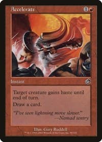 Accelerate - Torment - Magic: The Gathering card