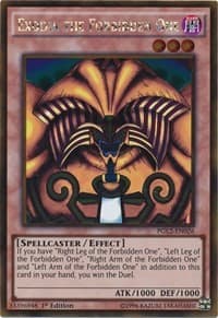 Exodia the Forbidden One - Premium Gold: Return of the Bling - YuGiOh card