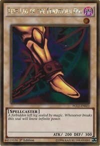 Left Leg of the Forbidden One - Premium Gold: Return of the Bling - YuGiOh card