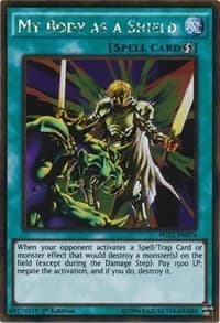 My Body as a Shield - Premium Gold: Return of the Bling - YuGiOh card