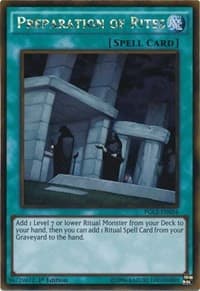 Preparation of Rites - Premium Gold: Return of the Bling - YuGiOh card