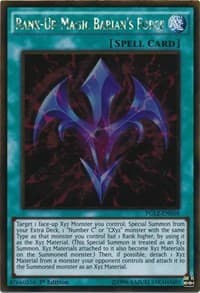 Rank-Up-Magic Barian's Force - Premium Gold: Return of the Bling - YuGiOh card