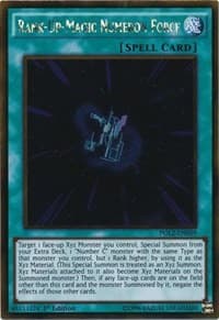 Rank-Up-Magic Numeron Force - Premium Gold: Return of the Bling - YuGiOh card