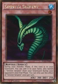 Sinister Serpent - Premium Gold: Return of the Bling - YuGiOh card