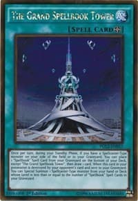 The Grand Spellbook Tower - Premium Gold: Return of the Bling - YuGiOh card