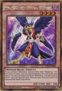 Blackwing - Kris the Crack of Dawn - Premium Gold: Return of the Bling - YuGiOh card