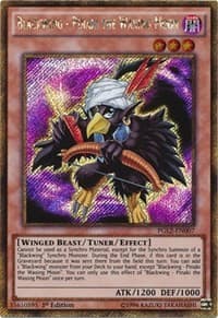 Blackwing - Pinaki the Waxing Moon - Premium Gold: Return of the Bling - YuGiOh card