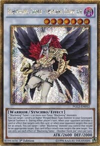 Blackwing Tamer - Obsidian Hawk Joe - Premium Gold: Return of the Bling - YuGiOh card