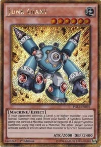 Junk Giant - Premium Gold: Return of the Bling - YuGiOh card