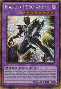 Masked HERO Anki - Premium Gold: Return of the Bling - YuGiOh card