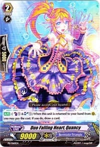 Duo Falling Heart, Quancy - Promo Cards - Cardfight Vanguard card
