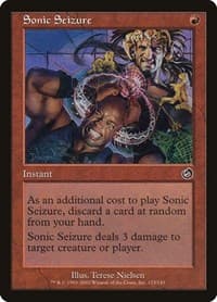 Sonic Seizure - Torment - Magic: The Gathering card