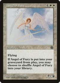 Angel of Fury - Portal Second Age - Magic: The Gathering card