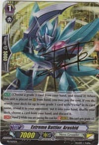 Extreme Battler, Arashid - Promo Cards - Cardfight Vanguard card