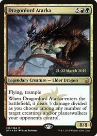 Dragonlord Atarka - Prerelease Cards - Magic: The Gathering card