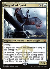 Dragonlord Ojutai - Prerelease Cards - Magic: The Gathering card