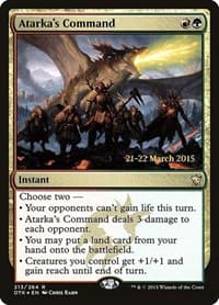 Atarka's Command - Prerelease Cards - Magic: The Gathering card