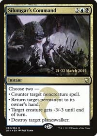 Silumgar's Command - Prerelease Cards - Magic: The Gathering card