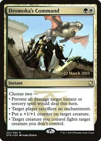 Dromoka's Command - Prerelease Cards - Magic: The Gathering card