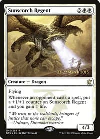 Sunscorch Regent - Prerelease Cards - Magic: The Gathering card