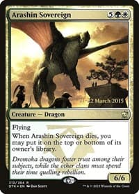 Arashin Sovereign - Prerelease Cards - Magic: The Gathering card