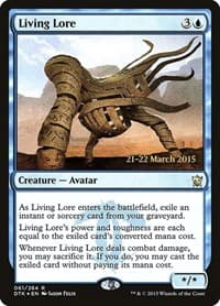 Living Lore - Prerelease Cards - Magic: The Gathering card