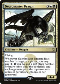 Necromaster Dragon - Prerelease Cards - Magic: The Gathering card