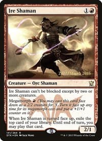 Ire Shaman - Prerelease Cards - Magic: The Gathering card